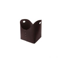 Portalegna o porta accessori in cuoio Zesta Marrone