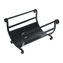 Portalegna per camino ferro battuto artigianale - porta legna