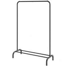 Mophorn - Portant à vêtements robuste porte-vêtements avec tige de suspension et espace de rangement inférieur, idéal pour la chambre et la chambre