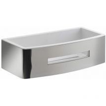 Portaobjetos Rectangular De Acero Peonia