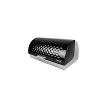 Maestro - MR-1676BL Cestino per pane e biscotti con coperchio scorrevole, design elegante, acciaio inox