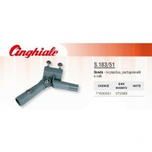 Portapennelli e rulli Cinghiale S.183/51 con snodo in plastica