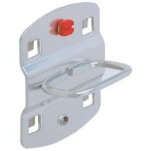 Portapinze L35xP20mm per piastre forate 3 pz/busta