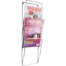 Portariviste a parete con 4 scomparti Mag