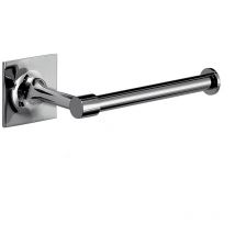 Gedy - Portarotolo a muro in acciaio inox e cromall serie Wizard
