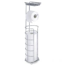 Deblanch - Portarrollos de papel higiénico con soporte móvil y depósito