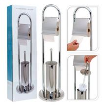 Bathroom Solutions - bathroom portaescobillas &43 portarrollos inoxidable , Portaescobillas &43 portarrollos inoxidableMarca BathroomHecho de acero