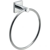 Portasalviette Gedy linea Fuji ad anello Cromato