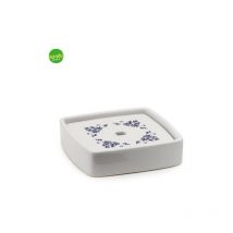 Portasapone d'appoggio Gedy Cixi Bianco/Blu