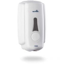 Dispenser a muro per sapone in sacca 't-small' per saponi liquidi - bianco