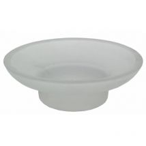 Porte-savon de remplacement satiné x rond