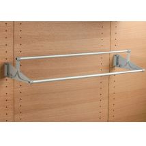 Portascarpe TAC estensibile in alluminio – 56 cm a 100 cm – Grigio alluminio – Servetto