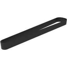 Portasciugamani di alta qualità SDEHH35 in nero opaco - Serie ES - Lunghezza: 35 cm