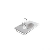Portasciugamani frontale in ottone cromato per lavabo (per PA023)