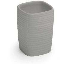 Portaspazzolini Grigio In Ceramica Calla