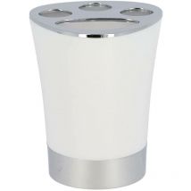 Portaspazzolino pp conico - bianco - Tendance