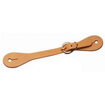 Portasperoni western Lakota in cuoio liscio - Nero