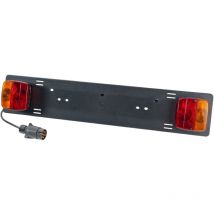 Targa di segnalazione in plastica 73 cm