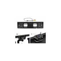 Portatarga Con Telecamera Retromarcia Retrocamera 4 Led Auto Visione Notturna