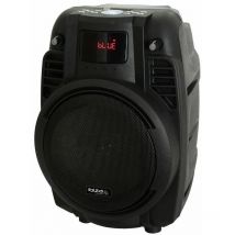 Sistema audio portatile da 16 cm usb sd rec Bluetooth e vhf mic POWER6-PORT-B