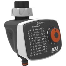 Programmatore Elettronico Gf10 Art. 6018 A Batteria Attacco Al Rubinetto Da 3/4' Per Irrigazione Giardino