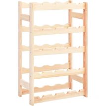 Portavini da 20 Bottiglie in Legno di Pino