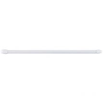 Cintacor - Portavisillo Extensible Plano Metal Ø11mm 60-105cm Blanco Incluye2Unidades2Alcayatas InstalacionPared Storplanet