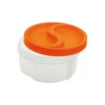 Contenitore multifunzionale in plastica – Chiusura a vite – 57 cm – Resistente, lavabile in lavastoviglie – COSMOPLAST