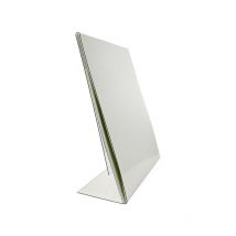 Porte affiche en pet incliné format A5