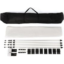 Porte Anti-poussière Pf4 24 Pièces Adaptable, Jusqu'à Env. 4 X 6 M Set Friess