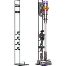 Porte-Aspirateur Dyson. Support de Rangement in Metallo Compatible avec Dyson V6/V7/V8/V10/V11/DC58/DC59/DC62/DC74. Support au Sol, Sans Perçage du