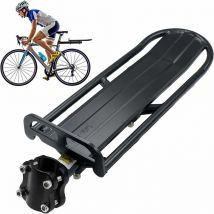Porte Bagages Vélo Arrière, Vélo Porte Bagage, Universel Réglable Porte-Bagage Transporteur Bicyclette Accessoires Serrage Rapide Support Vélo Racks,