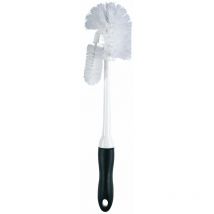 MSV - Porte-balai blanc et brosse recoin balayette de rechange