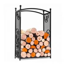 Cookking - Porte-bûches <> pour Bûches de 25cm - Rangement Élégant et Robuste