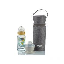 Thermobaby - Porte biberon isotherme - gris chiné