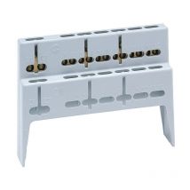 Porte bornier neutre et terre avec une barrette pour coffret CP3908 à CP3942