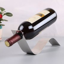 Porte-Bouteille en Acier Inoxydable, Porte-Bouteille de vin, Porte-Bouteilles de vin, Porte-Bouteilles en métal, Porte-Bouteilles de Vin Support pour
