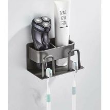 Porte Brosse à Dents Electrique, Porte Brosse à Dents Mural sans Perçage, Support de Brosse à Dents Electrique, Etagère pour Brosse à Dents, Porte