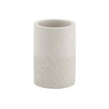 Sapho Accessoires de salle de bains Gedy Verre pour brosses à dents et dentifrice, à poser, ciment 4998