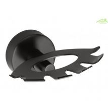 Bemeta - Sapho X-Round - Porte-brosse à dents, noir XR901B