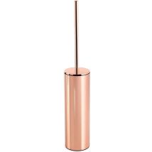 Porte-Brosse Wc à Poser Inox Et Cuivre Copper