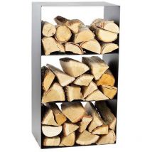 Porte-bûches 3 étages en acier Lublin