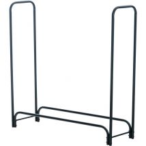 Porte-bûches Wilster en Métal Anthracite 120x120x36 cm