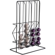 Porte-capsules de café Wired H33cm Present Time Noir