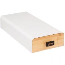 5five Simply Smart - Porte Capsules Avec Tiroir Espresso x30 Blanc Five