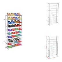Porte-chaussures / Étagère à chaussures avec 10 étages - Étagère à Chaussures - Rangement Chaussures - Meuble Chaussure - Organisateur Chaussures