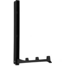 Porte cintres escamotable - Décor : Noir - Encastrement : 90 x 13 x 11 mm - Finition : Mat - Hauteur : 93 mm - Nombre de cran : 1 - Profondeur