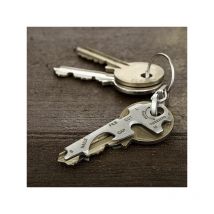 Shop-story - Porte Clé Multifonction 8 en 1 avec Décapsuleur, Tournevis et autres
