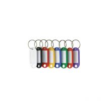 Porte-clef 1853-15 schlüsselanhänger blau PK=10ST m.beschriftbaren etiketten bleu 10 pc(s) - Alco