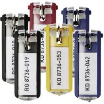 Durable - Porte-clef 194927 Key Clip multicolore 24 pc(s)